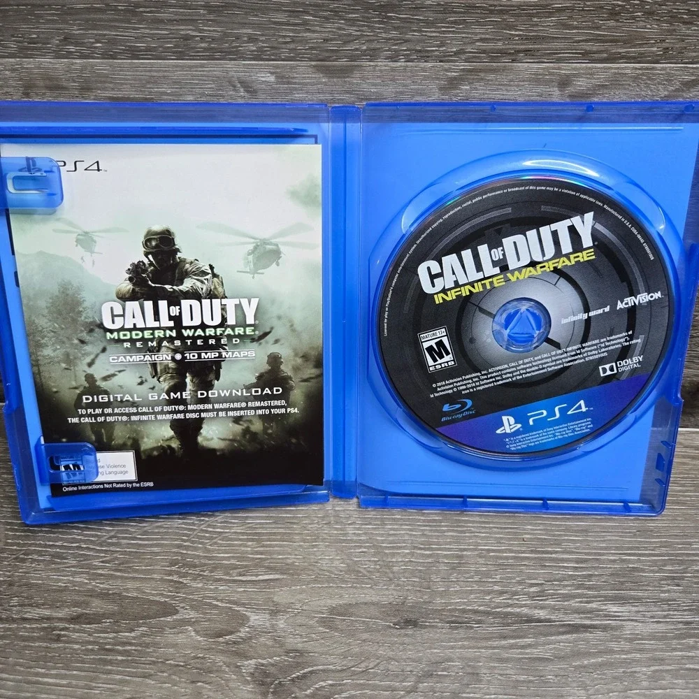 PlayStation 4 Call of Duty: Infinite Warfare + Modern Warfare PS4  Legacy Edt.